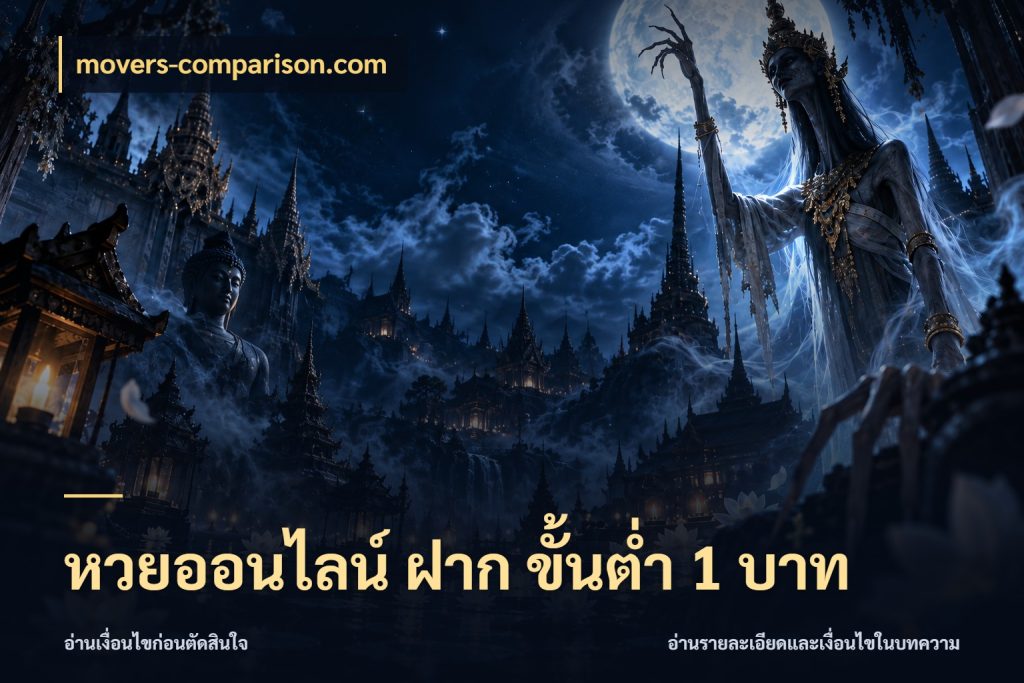 หวยออนไลน์ ฝาก ขั้นต่ำ 1 บาท movers-comparison.com เปิดประเด็นยอดสำหรับคนสนใจหวย