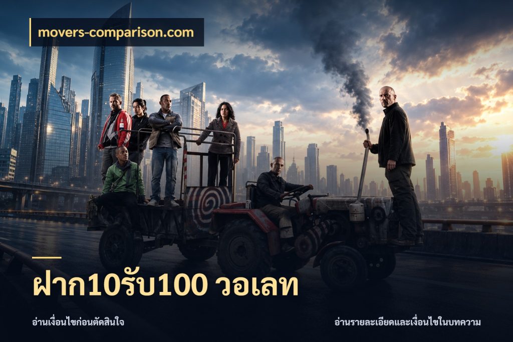 ฝาก10รับ100 วอเลท สนุกกับตัวเลือกโปรในสไตล์ของคุณ กับ movers-comparison.com