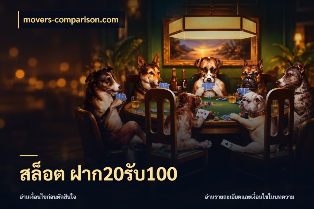สล็อต ฝาก20รับ100 สนุกกับตัวเลือกโปรในสไตล์ของคุณ ในมุม movers-comparison.com