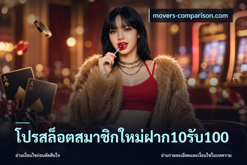 โปรสล็อตสมาชิกใหม่ฝาก10รับ100