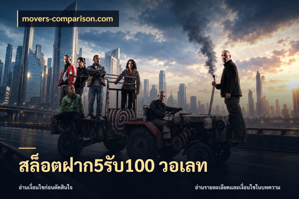 สล็อตฝาก5รับ100 วอเลท จุดเด่นของเครดิตที่คนชอบเกมอยากรู้ กับ movers-comparison.com