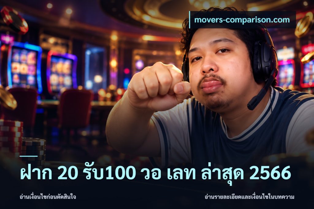 ฝาก 20 รับ100 วอ เลท ล่าสุด 2566