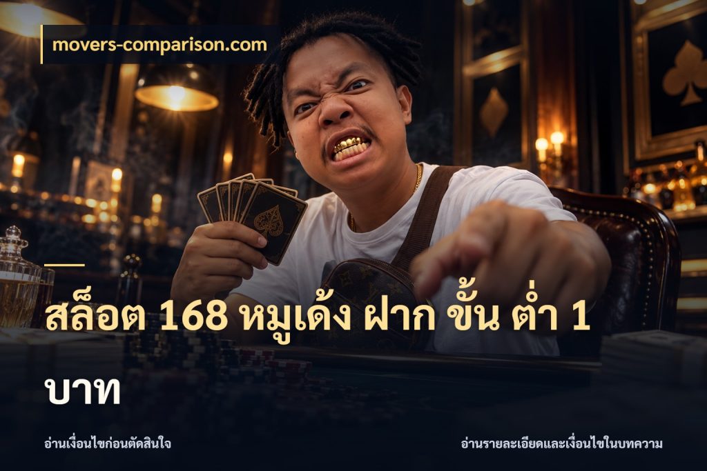 สล็อต 168 หมูเด้ง ฝาก ขั้น ต่ำ 1 บาท เกมที่ชอบในขอบเขตเงินของตัวเอง กับ movers-comparison.com