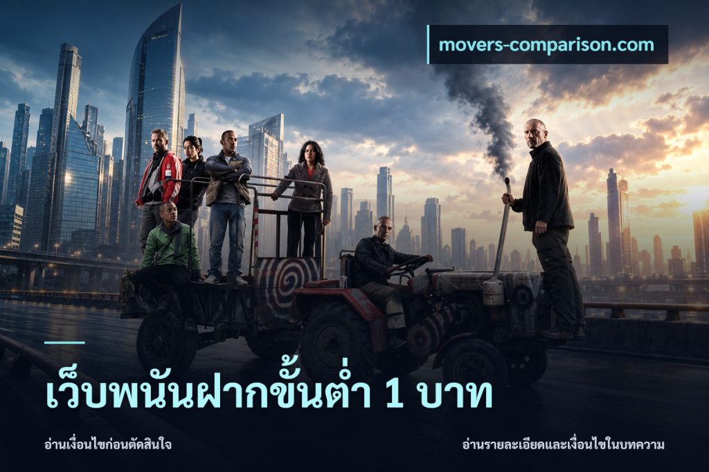 เว็บพนันฝากขั้นต่ำ 1 บาท