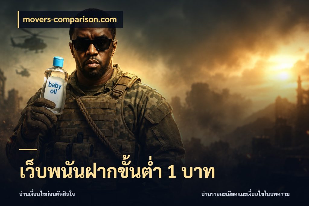 เว็บพนันฝากขั้นต่ำ 1 บาท ทุนเบาก็มีสีสันในจังหวะของคุณ กับ movers-comparison.com