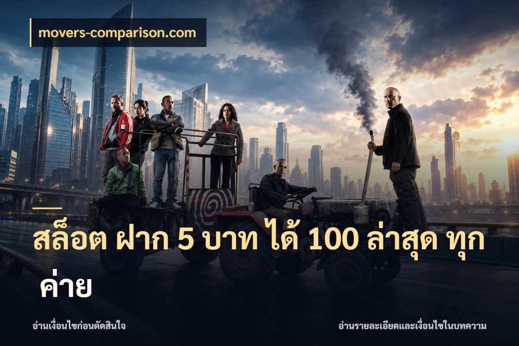 สล็อต ฝาก 5 บาท ได้ 100 ล่าสุด ทุก ค่าย จับคู่โบนัสกับสไตล์เกมที่ชอบ สไตล์ movers-comparison.com
