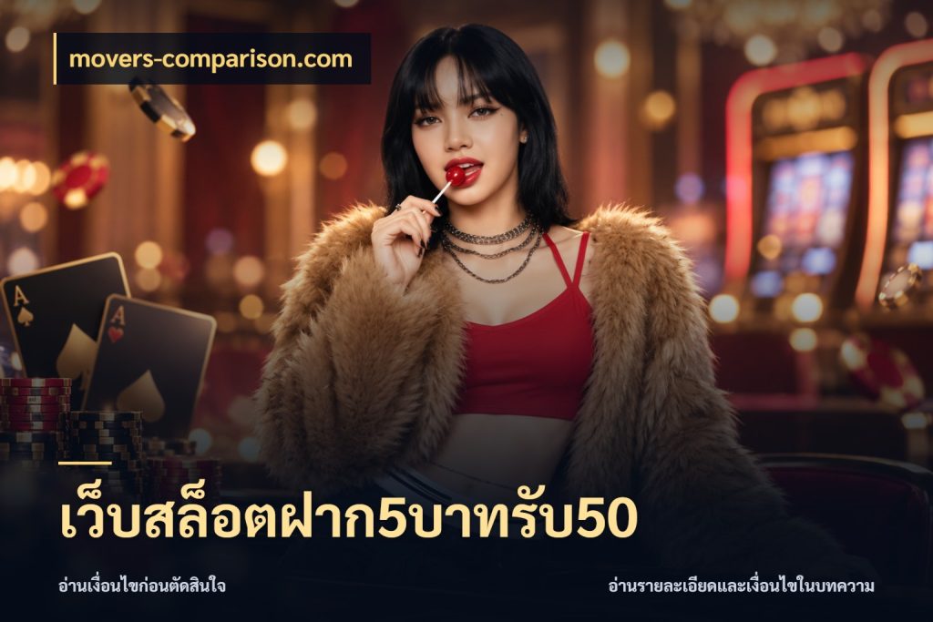 เว็บสล็อตฝาก5บาทรับ50 movers-comparison.com จับประเด็นยอดรับก่อนเลือกความสนุก
