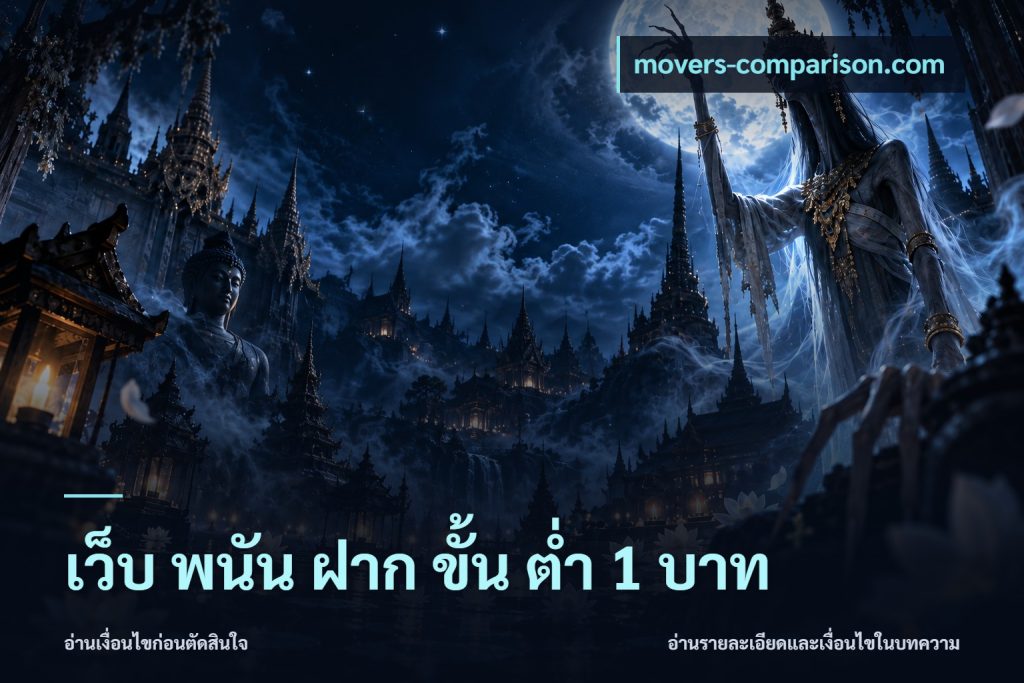 เว็บ พนัน ฝาก ขั้น ต่ำ 1 บาท