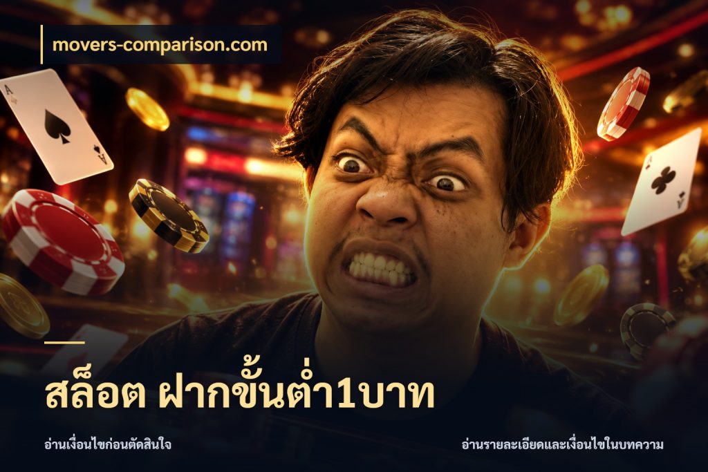 สล็อต ฝากขั้นต่ำ1บาท เปิดมุมยอดเริ่มต้นสำหรับคนชอบเกม กับ movers-comparison.com