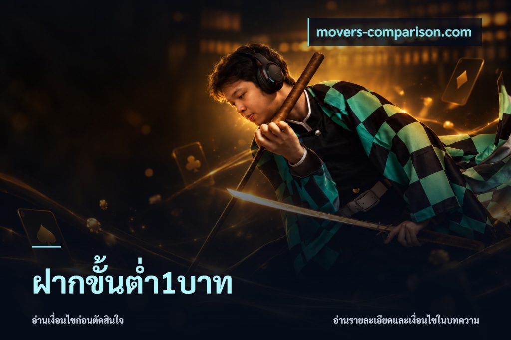 ฝากขั้นต่ำ1บาท