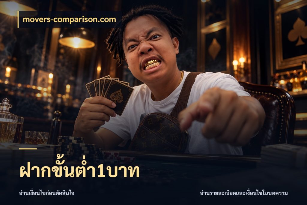 ฝากขั้นต่ำ1บาท จำนวนเริ่มต้นกับรายละเอียดที่สายเกมสนใจ สไตล์ movers-comparison.com