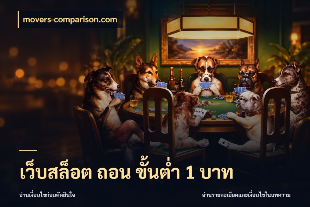 เว็บสล็อต ถอน ขั้นต่ำ 1 บาท รู้จักจำนวนแต่ละแบบก่อนเลือกเกม กับ movers-comparison.com