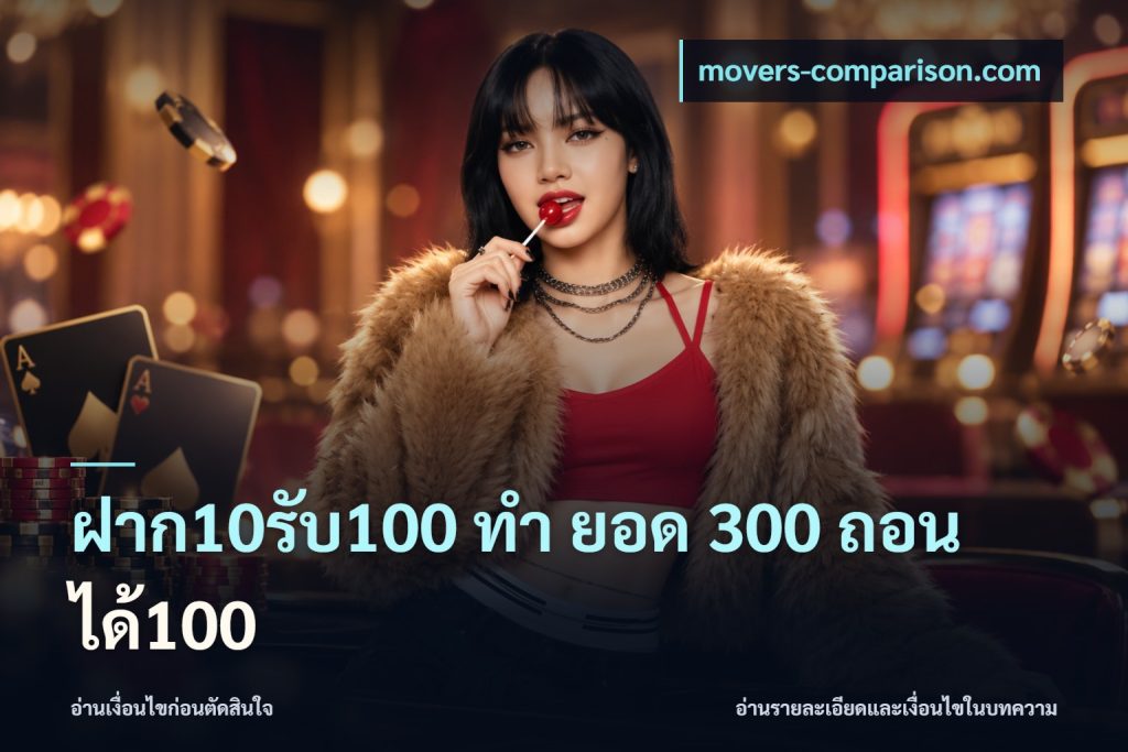 ฝาก10รับ100 ทํา ยอด 300 ถอนได้100