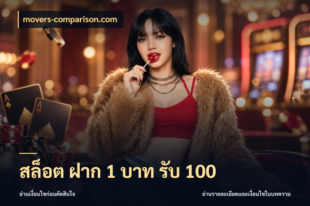สล็อต ฝาก 1 บาท รับ 100 movers-comparison.com ยอดฝากและยอดรับในมุมของคนชอบลุ้น