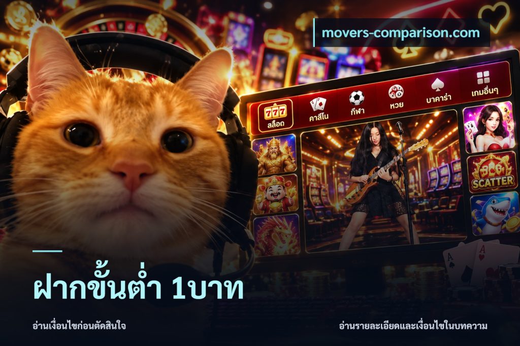 ฝากขั้นต่ำ 1บาท