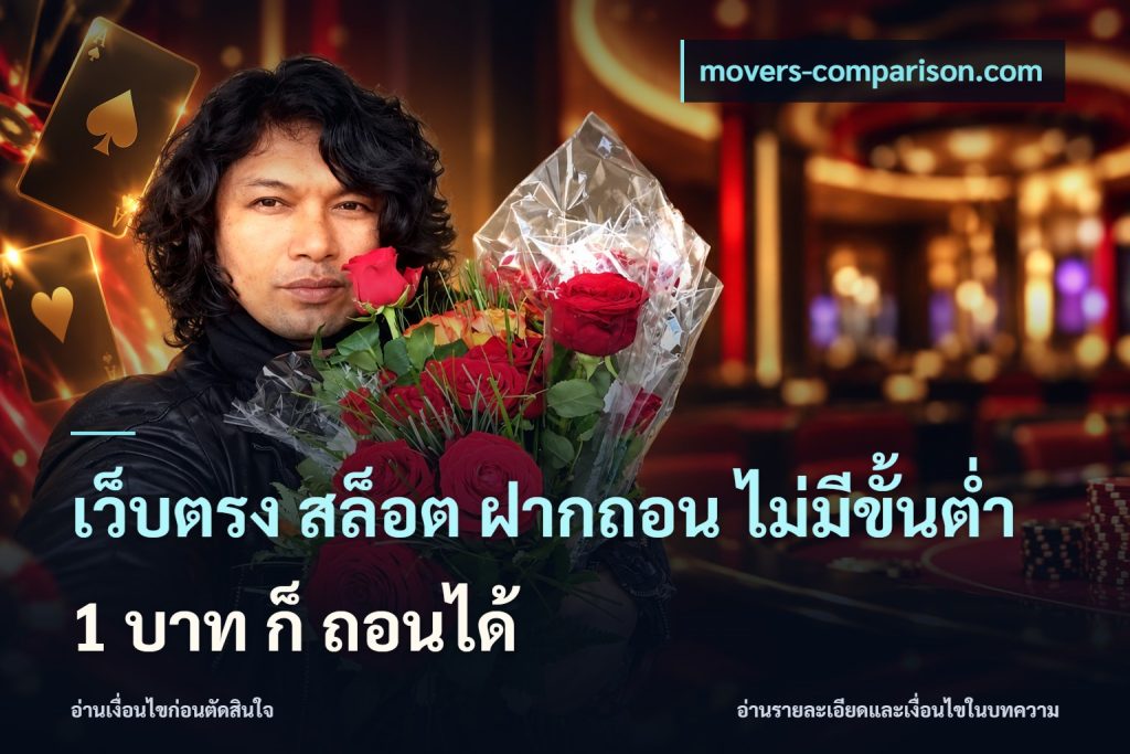 เว็บตรง สล็อต ฝากถอน ไม่มีขั้นต่ำ 1 บาท ก็ ถอนได้