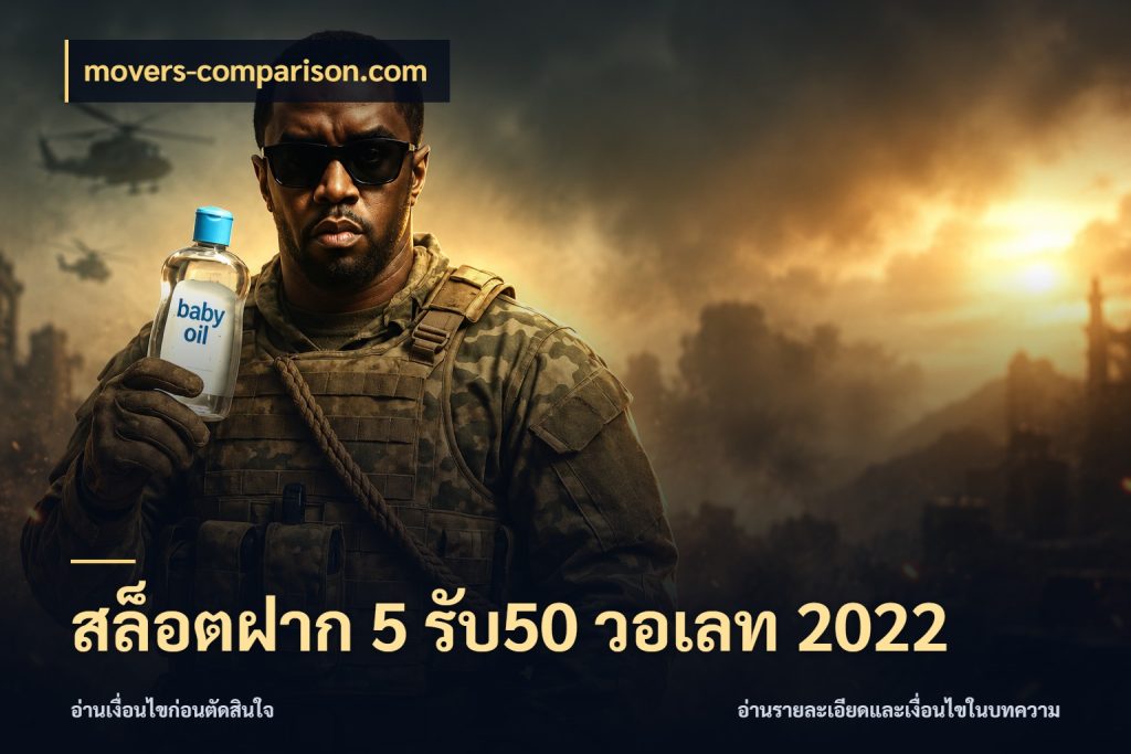 สล็อตฝาก 5 รับ50 วอเลท 2022 movers-comparison.com สีสันของโปรฝากและยอดรับ