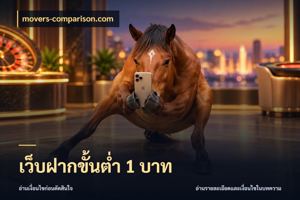 เว็บฝากขั้นต่ำ 1 บาท movers-comparison.com เลือกสไตล์จากยอดและรูปแบบที่ตรงใจ