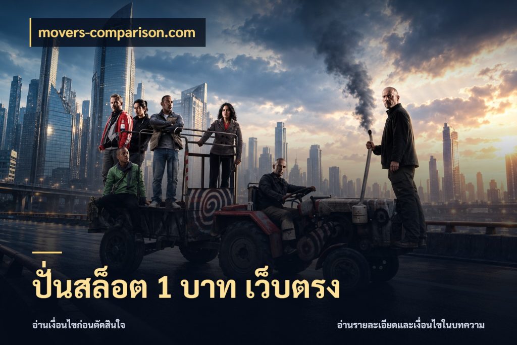 ปั่นสล็อต 1 บาท เว็บตรง เลือกสไตล์จากยอดและรูปแบบที่ตรงใจ ในมุม movers-comparison.com